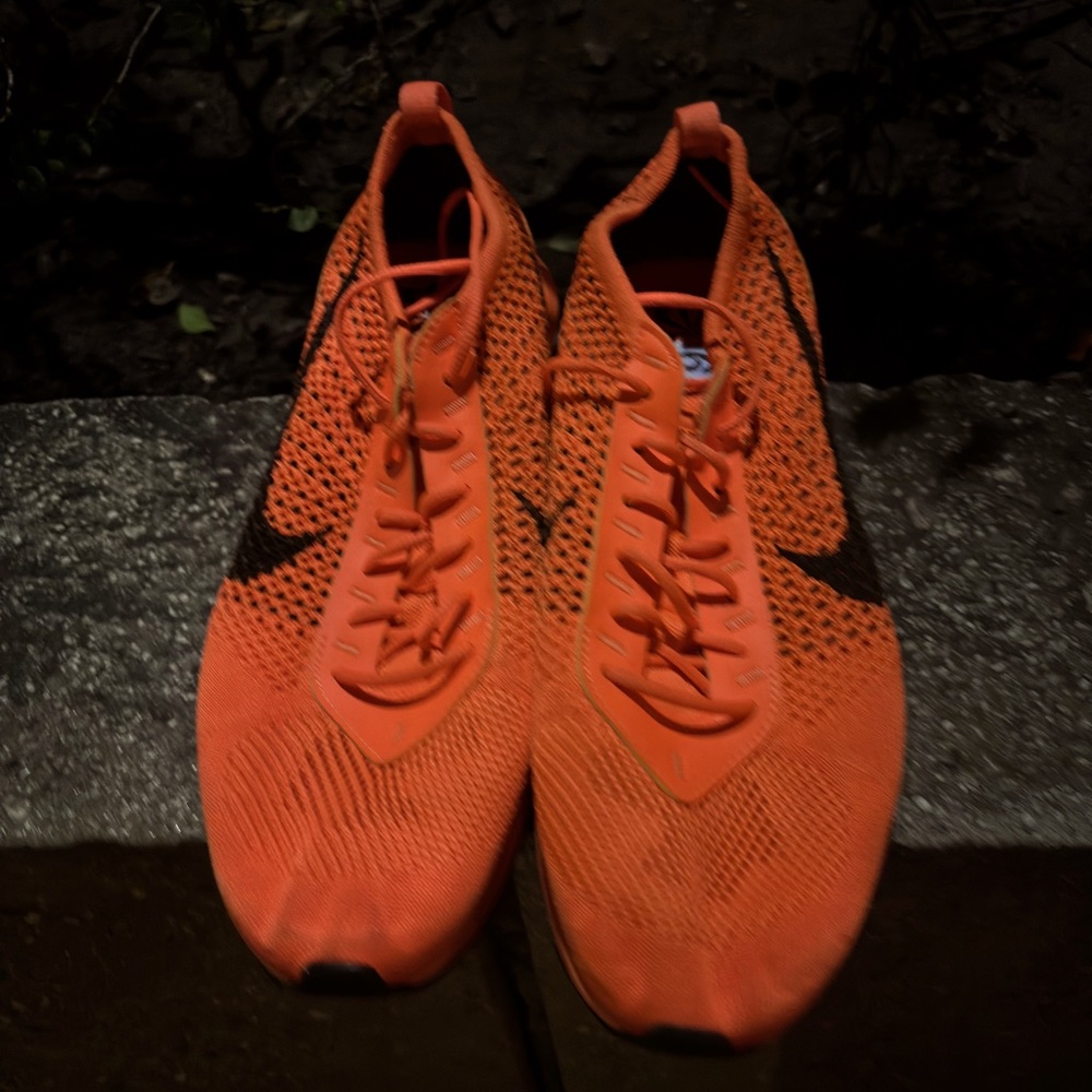 Nike Air Max Flyknit Racer 'Total Orange Black' FD0762-800 Men’s size 9